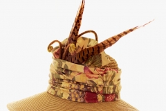Feathered Garden Hat